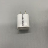 HAMTOD  Smartphone Battery Charger - Compact and Lightweight, 2.8x2.6cm, 30g, Safe and Durable, Widely Compatible with Global Voltage