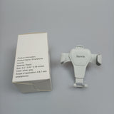 Jnewin Smartphone Mount - Automatic Locking Gravity Sensor Holder for 4-6.7 inch Phones, White,Grey