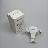 Jnewin Smartphone Mount - Automatic Locking Gravity Sensor Holder for 4-6.7 inch Phones, White,Grey