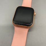 Petiscloud Smart Watch, 38mm Pink Fitness Tracker with Sports Monitoring, Heart Rate & Sleep Monitor, Waterproof for Women