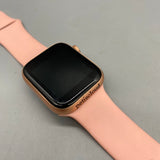 Petiscloud Smart Watch, 38mm Pink Fitness Tracker with Sports Monitoring, Heart Rate & Sleep Monitor, Waterproof for Women