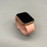 Petiscloud Smart Watch, 38mm Pink Fitness Tracker with Sports Monitoring, Heart Rate & Sleep Monitor, Waterproof for Women