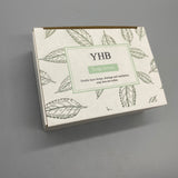 YHB Soap Boxes - Double-Layer Design, Drainage and Ventilation, 13.5x9x5.5cm, ABS Material, White, Flip-Top Cover
