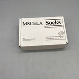 MSCELA Socks – Soft, Breathable, and Ankle Protection for Everyday Comfort 100% Cotton, White, Fits US Sizes 5-7 – Designed for Superior Comfort and Durability