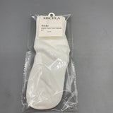 MSCELA Socks – Soft, Breathable, and Ankle Protection for Everyday Comfort 100% Cotton, White, Fits US Sizes 5-7 – Designed for Superior Comfort and Durability