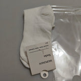 MGPGNOV Socks - Breathable, Natural, Stylish White Socks Made from Plant-Dyed Cotton