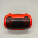GDHENGYIN Soundbar Speaker – Red ABS Material, 15x6cm, 90Hz-20KHz Frequency Response, DC 5V Charging for Home & Office