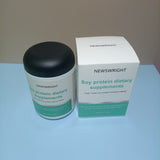 NEWSWRIGHT Soy Protein Dietary Supplements, Boost Your Fitness Journey with Vegan Protein for Muscle Growth and Recovery