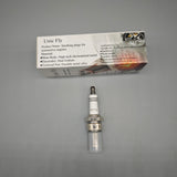 Unic Fly Spark Plugs for Automotive Engines – Dual Iridium Electrodes, Durable Metal Alloy, 5.3x1.9x1.4 cm – Compatible with Gasoline Engines (Generators, Water Pumps, Tillers, and More)