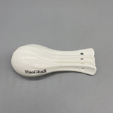 HaoGludi Spoons - Set of 4, White, 14x4cm, Durable and Stylish for Everyday Use