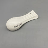 HaoGludi Spoons - Set of 4, White, 14x4cm, Durable and Stylish for Everyday Use