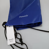 Panumly Sport bags, Blue and Black Polyester Gym Duffel Bag - 16.34" x 14.4"