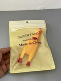 BUTTIFFAIRY Squeeze Toy, 16x7cm Screaming Chicken, Cute Yellow Plastic Stress Relief Toy for Kids & Adults