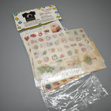 Arteefy Stickers & Transfers – 10 Sheets of 8x16cm Stickers & 1 Sheet of 12x18cm Transfer Paper for DIY Crafts, Scrapbooking & Personalization