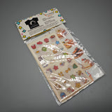 Arteefy Stickers & Transfers – 10 Sheets of 8x16cm Stickers & 1 Sheet of 12x18cm Transfer Paper for DIY Crafts, Scrapbooking & Personalization