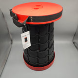 IMGOKAHA Folding Stool – 25x45x7cm Compact Design, PP Material, Rotating Lift Mechanism, Lightweight & Portable