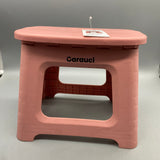 Carauci Stools, 9.3×7.5×7.9 Inches, Durable & Lightweight, Pink Color