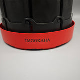 IMGOKAHA Folding Stool – 25x45x7cm Compact Design, PP Material, Rotating Lift Mechanism, Lightweight & Portable