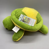 MagTractive Stuffed and Plush Turtle Toy, 24cm Soft Plush with PP Cotton Filling, Yellow and Green