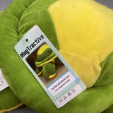 MagTractive Stuffed and Plush Turtle Toy, 24cm Soft Plush with PP Cotton Filling, Yellow and Green