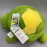 MagTractive Stuffed and Plush Turtle Toy, 24cm Soft Plush with PP Cotton Filling, Yellow and Green