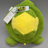 MagTractive Stuffed and Plush Turtle Toy, 24cm Soft Plush with PP Cotton Filling, Yellow and Green