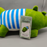 Glowbie Stuffed Toy Animals, 45×20×11cm Plush Crocodile, Soft Green Fabric with PP Cotton Filling, Cuddly Alligator Toy for Kids & Toddlers