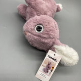 CUTEHO Stuffed Toys - Pink Plush Fabric, PP Cotton Filling, 3.9x7.5x9.45 Inches, Soft and Huggable, Perfect for Kids and Gifts