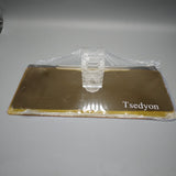 Tsedyon Sun blinds adapted for automobiles – 30x13cm, Day & Night Use, Yellow for Glare Softening, Black for Sun Glare, Easy Clip Installation, Anti-Glare Protection