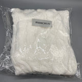 JISHICHUN Sweater, White, Size M – Soft, Warm, and Stylish Pullover for Casual and Everyday Wear