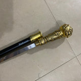 Hadouzan Sword Canes – 91cm Metal Walking Stick with Stainless Steel Blade, Zinc Alloy Handle, 1kg Weight, Unsharpened, Elegant Design