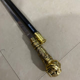 Hadouzan Sword Canes – 91cm Metal Walking Stick with Stainless Steel Blade, Zinc Alloy Handle, 1kg Weight, Unsharpened, Elegant Design