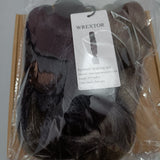 WREXTOR Synthetic braiding hair-23.6 inch length, black and dark gray mix