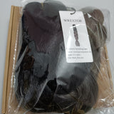WREXTOR Synthetic braiding hair-23.6 inch length, black and dark gray mix