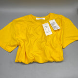 ETMEMUC T-Shirt for Men, Yellow, Size M, Comfortable & Breathable Casual Tee