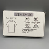 ETMEMUC T-Shirt for Men, Yellow, Size M, Comfortable & Breathable Casual Tee