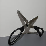 Rotbackmin Tailor's Shears - High-Quality Black Handled Tailoring Scissors (One Piece)