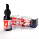 Mega Black Tattooing Ink, Black Color, Smooth Texture, Strong Coverage, High Stability, Easy to Color