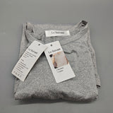 Le Suivant Tee-Shirts - Polyester Fiber, Gray, Size M, Comfortable and Stylish Casual Wear for Men and Women