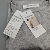 Le Suivant Tee-Shirts - Polyester Fiber, Gray, Size M, Comfortable and Stylish Casual Wear for Men and Women