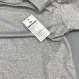 MIRACLEKILL Tee Shirts, Polyester, Grey, Size M