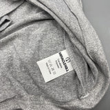 MIRACLEKILL Tee Shirts, Polyester, Grey, Size M