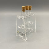 CYTON Test Tubes, 3-Pack, Clear and Durable, Uniform Thickness for Lab and Classroom Use