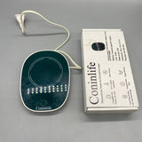 Coninlife Thermoelectric Heater for Food and Beverages, 55°C Constant Temperature, Compatible with Various Cup Types, Anti-Scald Inner-Ring Heating, Tempered Glass Panel, 20W, Energy-Efficient