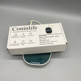 Coninlife Thermoelectric Heater for Food and Beverages, 55°C Constant Temperature, Compatible with Various Cup Types, Anti-Scald Inner-Ring Heating, Tempered Glass Panel, 20W, Energy-Efficient