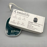 Coninlife Thermoelectric Heater for Food and Beverages, 55°C Constant Temperature, Compatible with Various Cup Types, Anti-Scald Inner-Ring Heating, Tempered Glass Panel, 20W, Energy-Efficient