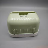 SHQXYLYB Toilet Roll Holder – Waterproof, No Drilling, Strong Load-Bearing, Fits Tissues & Wet Wipes, Serrated Edge Design