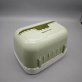 SHQXYLYB Toilet Roll Holder – Waterproof, No Drilling, Strong Load-Bearing, Fits Tissues & Wet Wipes, Serrated Edge Design