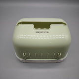 SHQXYLYB Toilet Roll Holder – Waterproof, No Drilling, Strong Load-Bearing, Fits Tissues & Wet Wipes, Serrated Edge Design