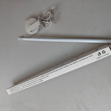 Tiftemy Wall-Mounted Towel Rack - Moisture-Resistant Drip Design, No-Drill Installation, White, Gentle Rounded Edges